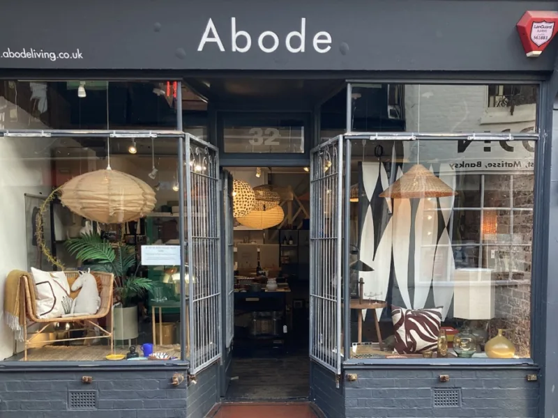ABODE shop front
