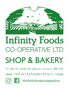 Infinity Foods Shop & Bakery logo