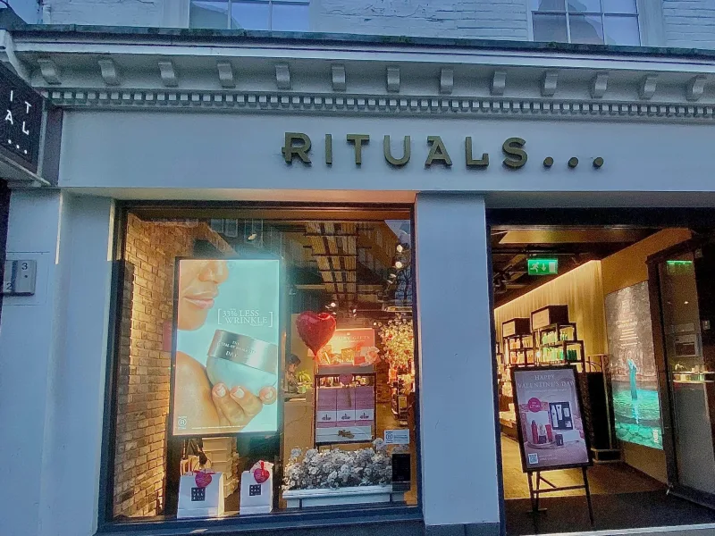 Rituals Cosmetics shop front