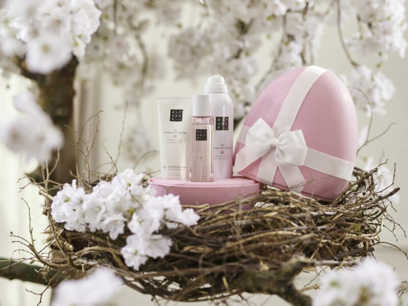 Image shows example of Rituals limited edition Easter egg gift set.