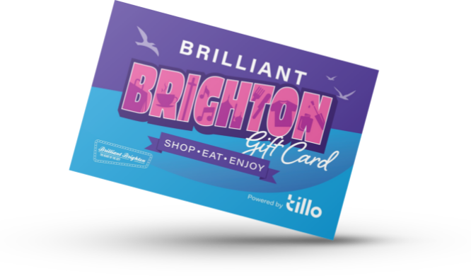 The Brilliant Brighton gift card